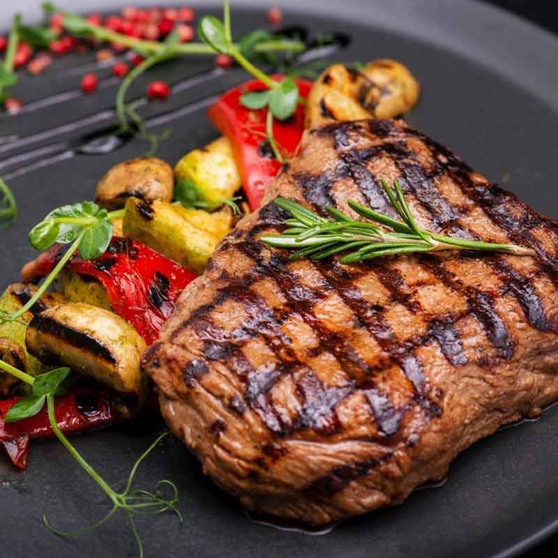 Solomillo a la brasa