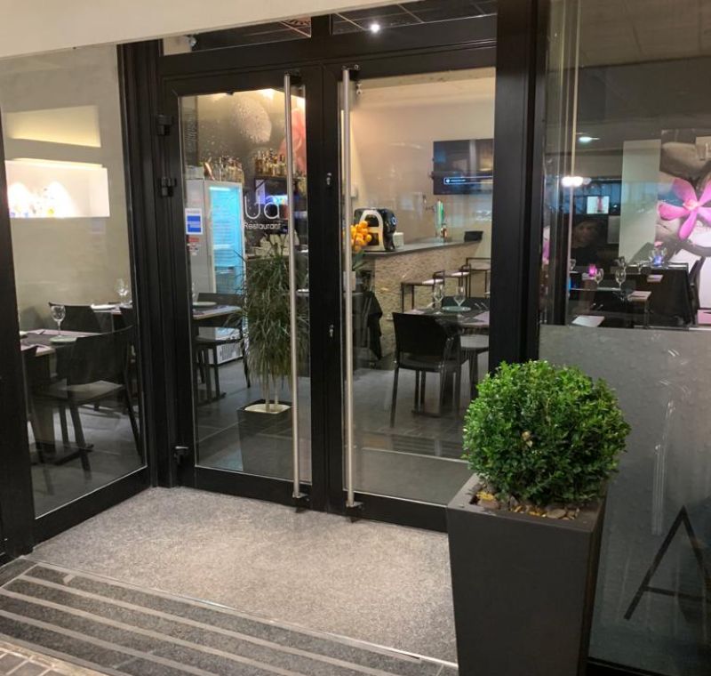 Entrada a Aqua Restaurant Igualada